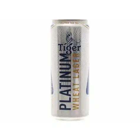 Bia Tiger Platinum Wheat Lager lon 330ml