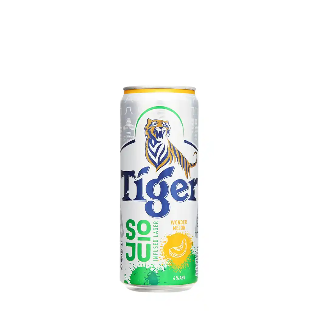 Bia Tiger Soju Cheeky Plum vị mận/vị dưa lưới 330ml