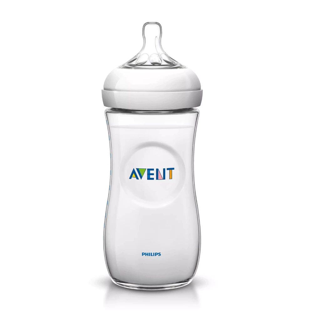 Bình sữa mô phỏng tự nhiên mới hiệu Philips Avent cho trẻ từ 0 - 6 tháng tuổi (330ml - đơn/đôi)
