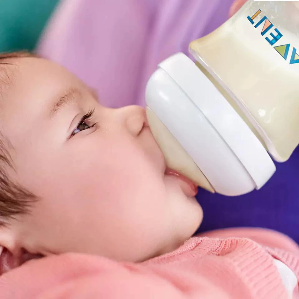 Bình sữa mô phỏng tự nhiên mới hiệu Philips Avent cho trẻ từ 0 - 6 tháng tuổi (330ml - đơn/đôi)