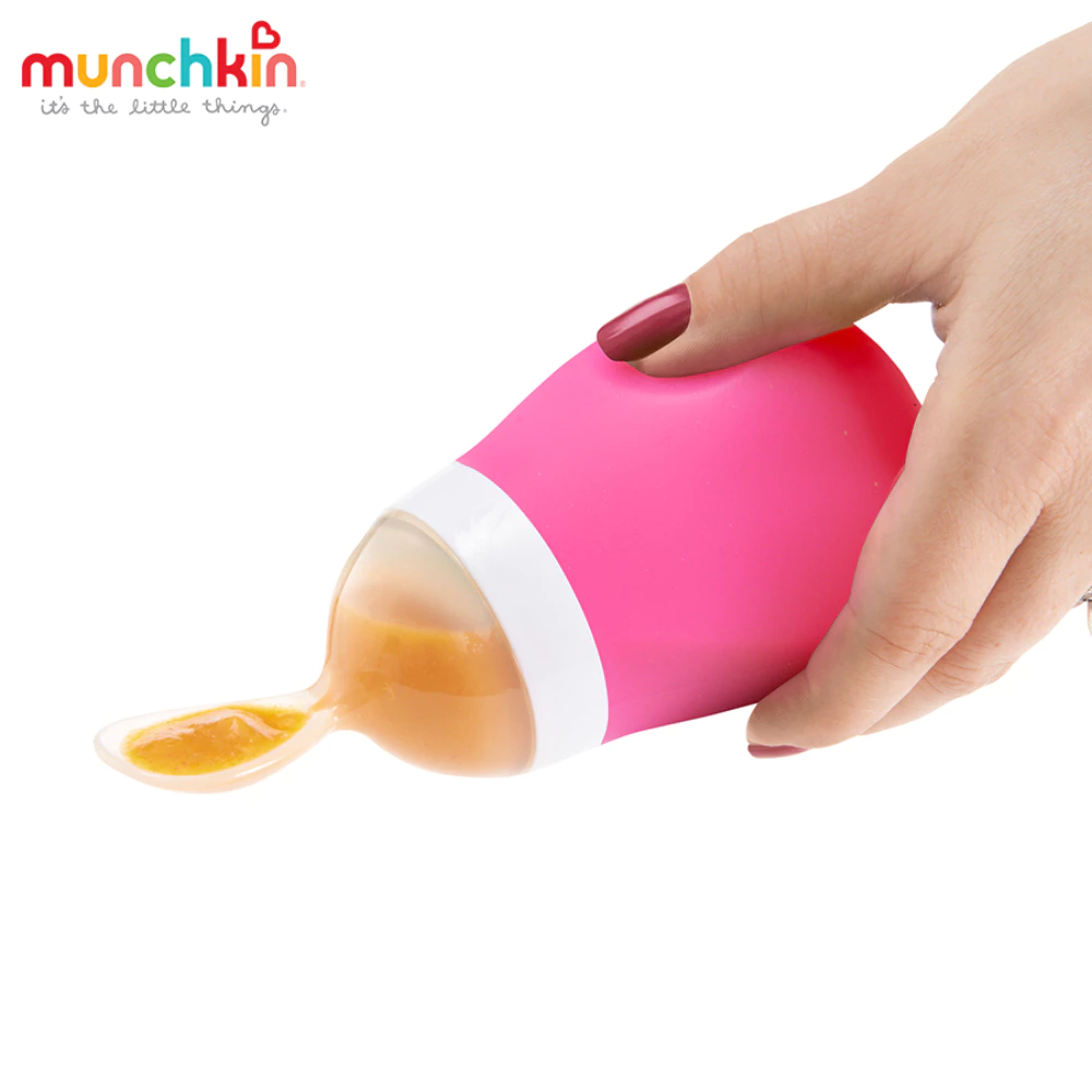 Bình thìa ăn dặm Munchkin 150ml (màu ngẫu nhiên)
