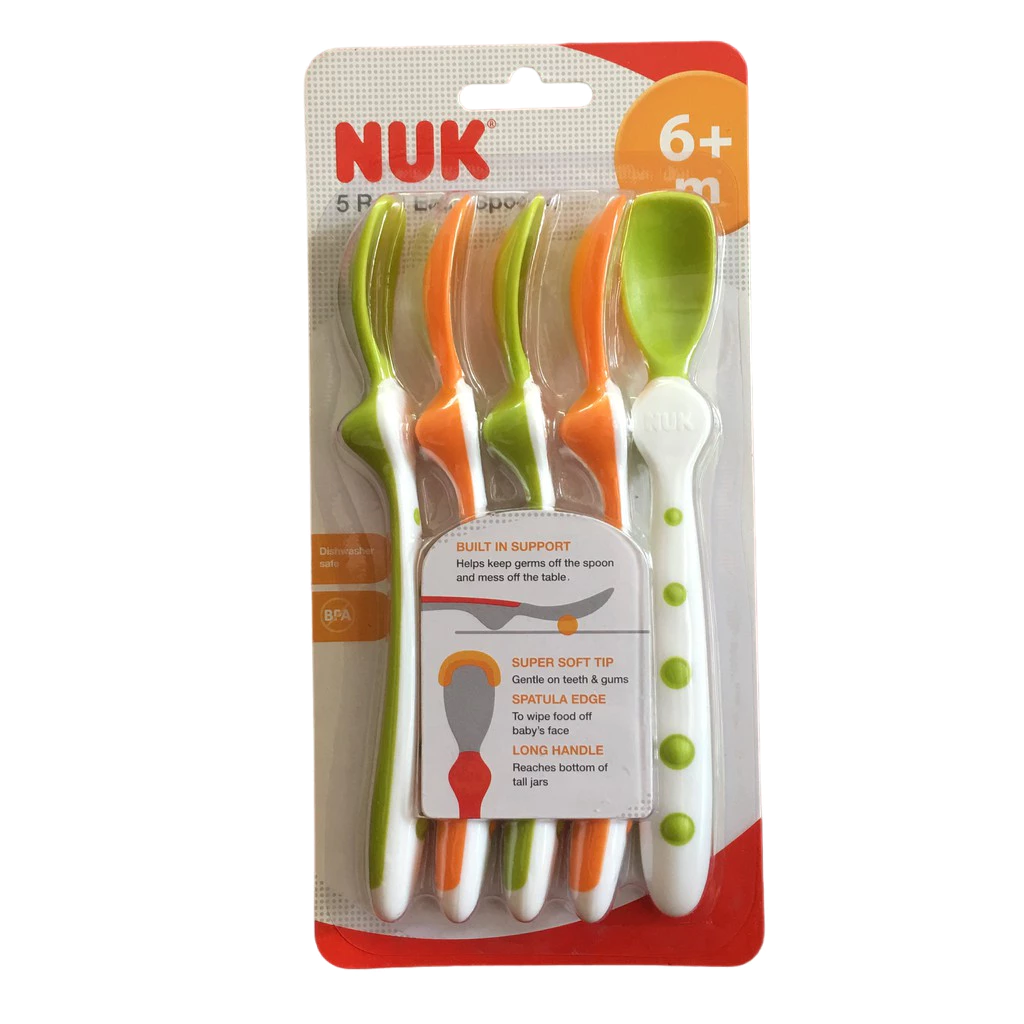 Bộ 5 thìa mềm NUK