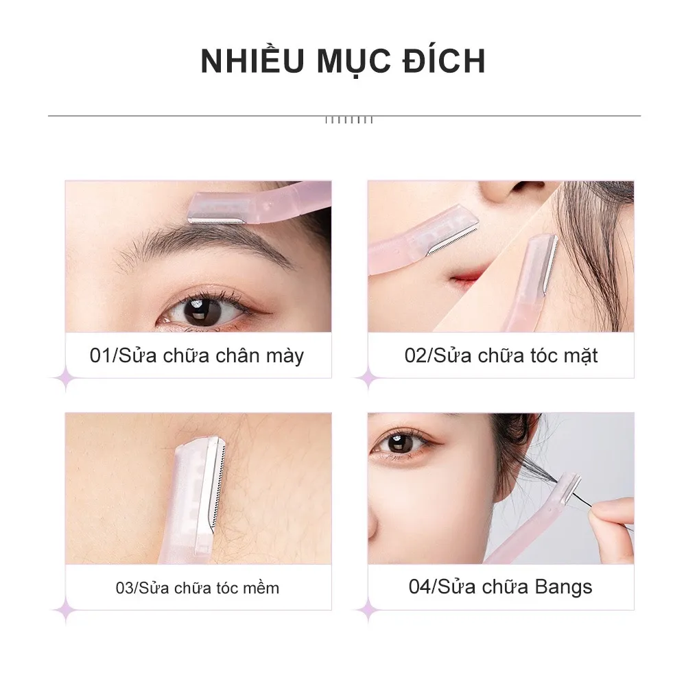 Bộ dụng cụ tỉa chân mày Ukiss