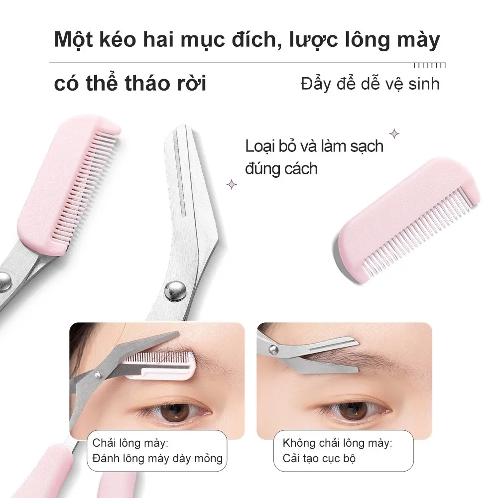 Bộ dụng cụ tỉa chân mày Ukiss