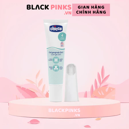 Bộ rơ lưỡi và Gel bôi lợi cho bé mọc răng Chicco