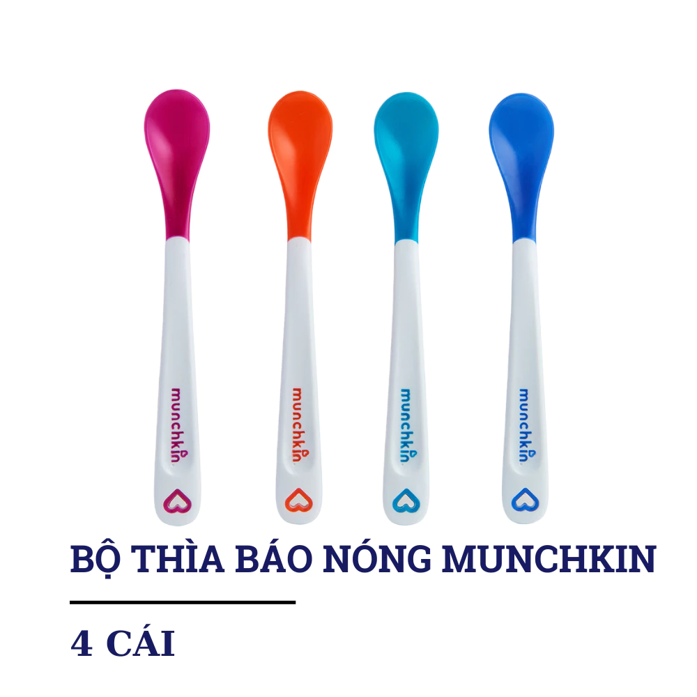 Bộ thìa mềm báo nóng Munchkin (4c)