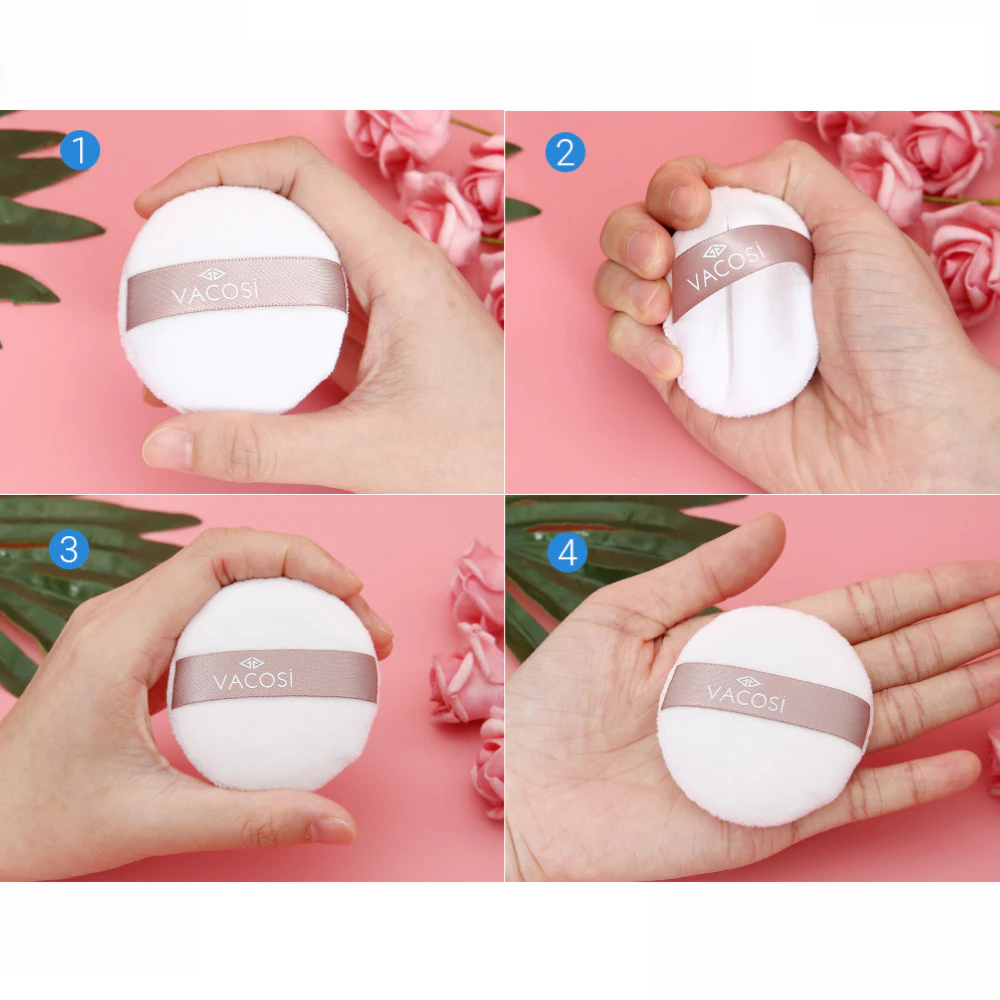 Bông phấn khô Vacosi tròn nhỏ BP19 (1 cái)