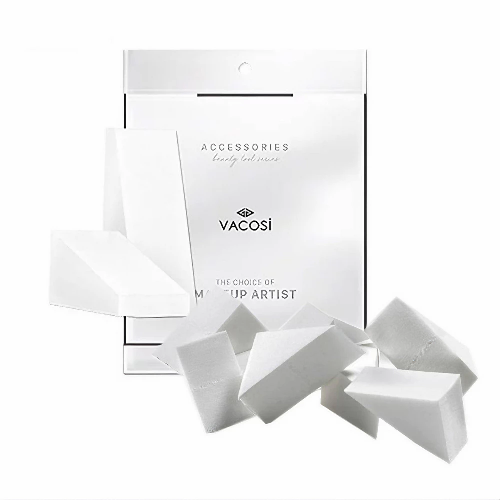 Bông phấn ướt tam giác Vacosi Pro PU01 (bịch 12 miếng)