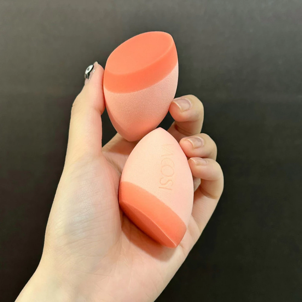 Bông phấn Vacosi vát xéo phủ Silicone PH06