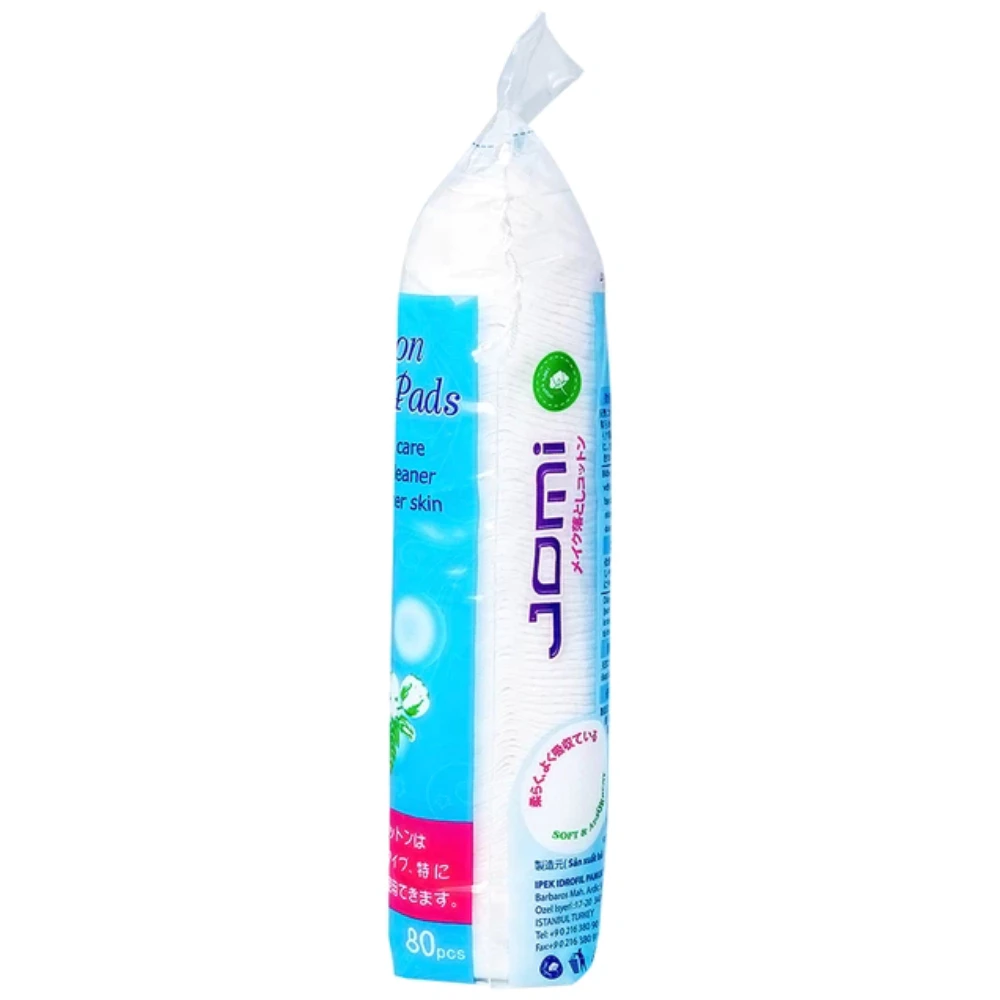 bông tẩy trang Jomi 80 miếng/120 miếng