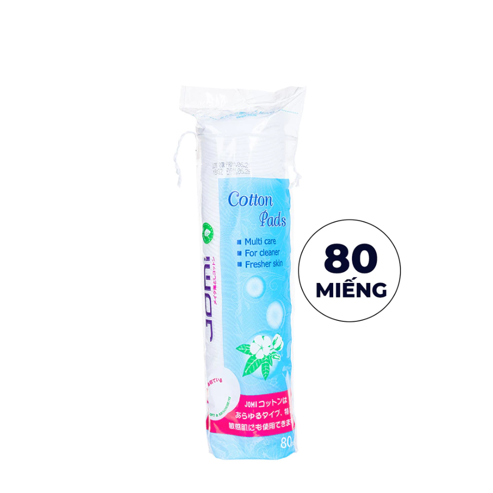 bông tẩy trang Jomi 80 miếng/120 miếng