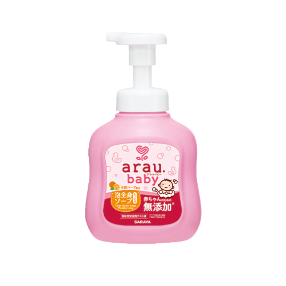 Bọt tắm gội thảo mộc Arau Baby - chai 450ml