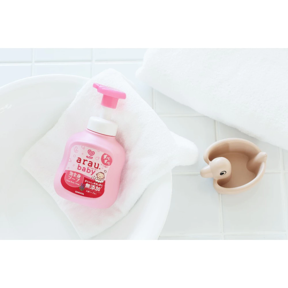 Bọt tắm gội thảo mộc Arau Baby - chai 450ml