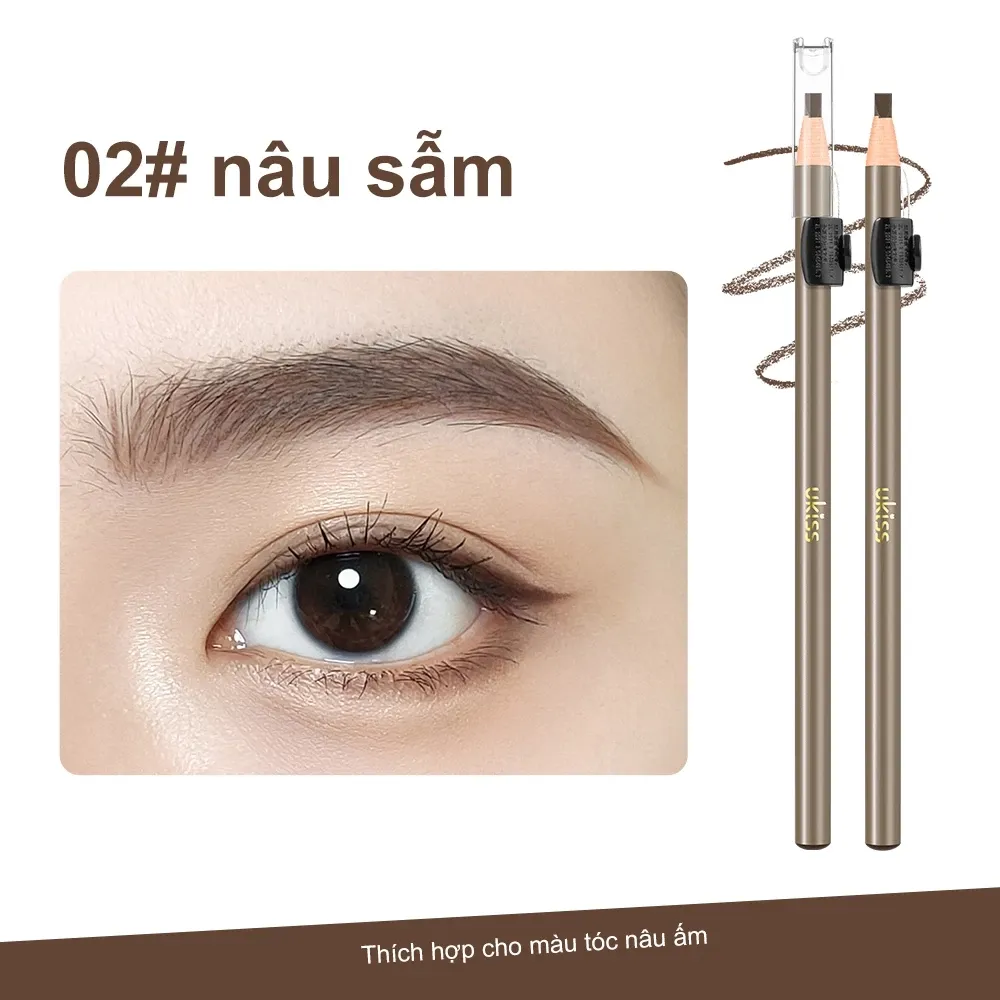 Bút chì kẻ mày Ukiss 3.8g (nhiều màu)