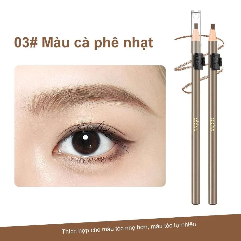 Bút chì kẻ mày Ukiss 3.8g (nhiều màu)
