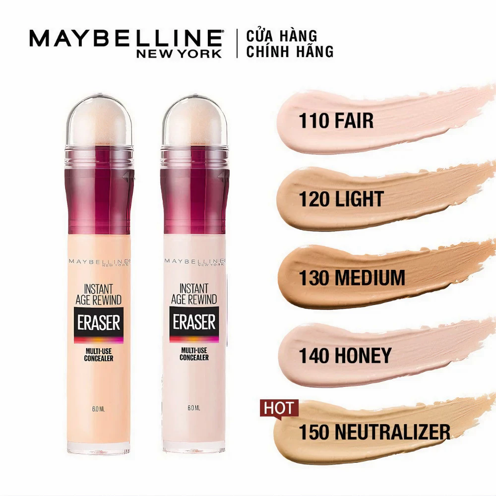 Bút Cushion che khuyết điểm Maybelline 110/120/130 6ml