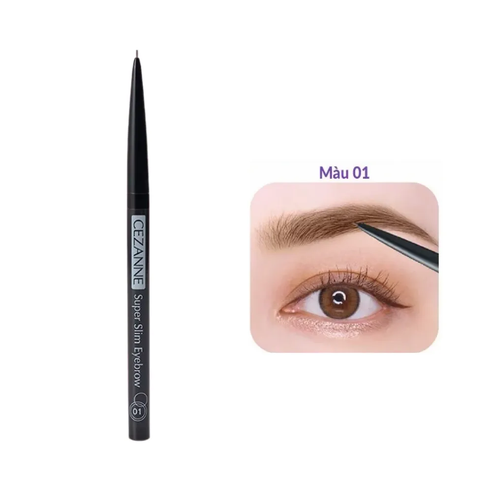 Bút kẻ lông mày siêu mảnh Cezanne 0.02g