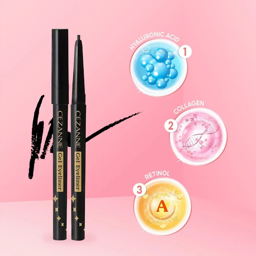 Bút kẻ mắt dạng gel Cezanne 0.1g