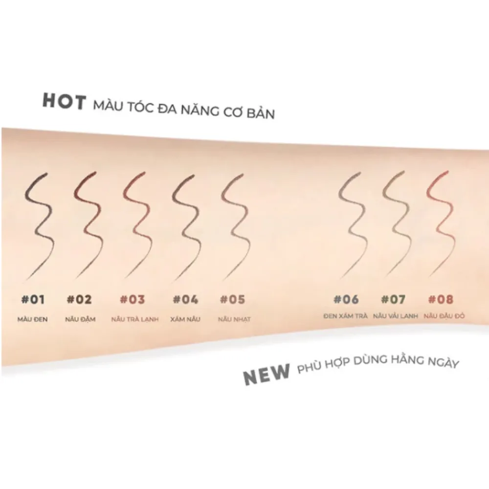 Bút kẻ mắt Judydoll Slim Liquid 0.4g (nhiều màu)