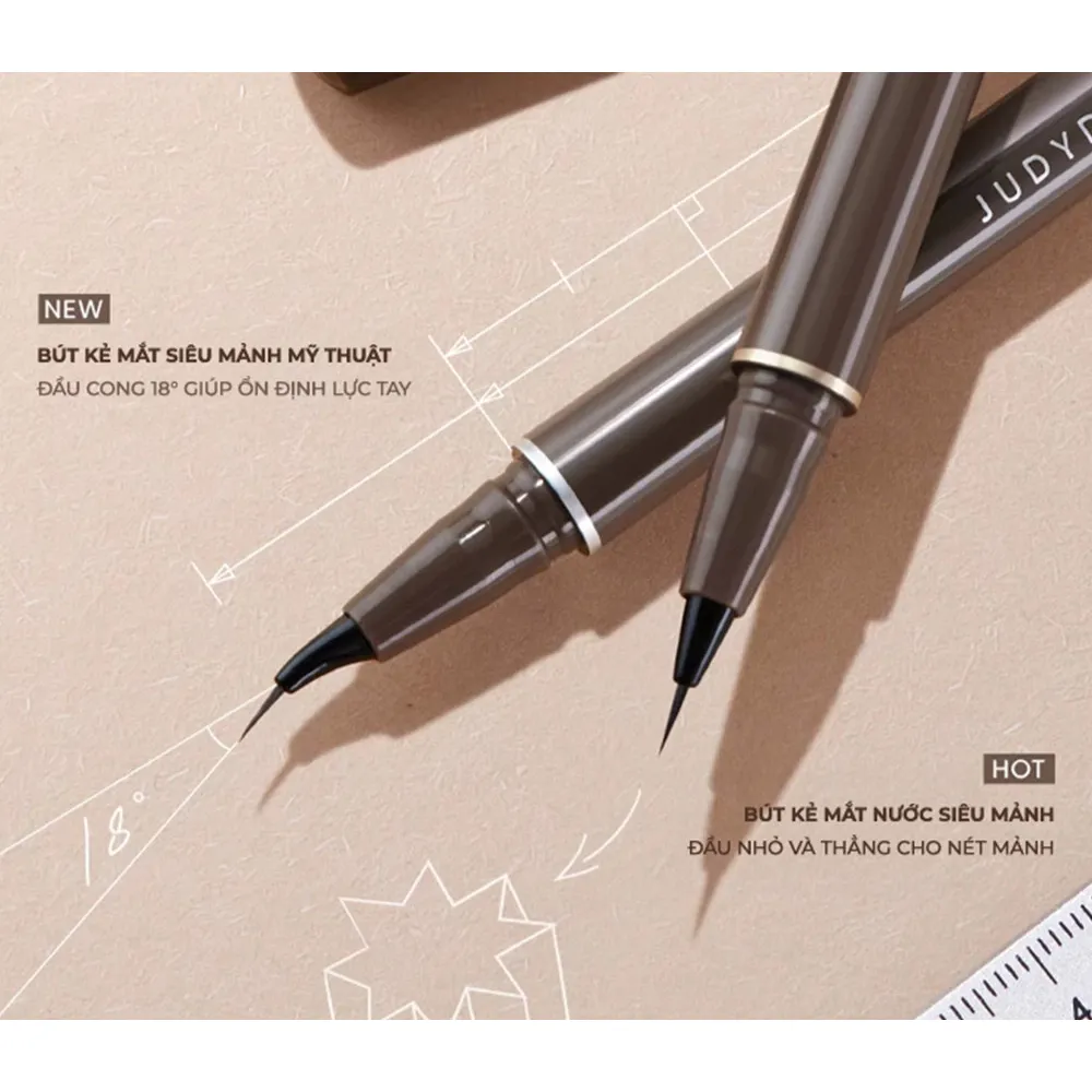 Bút kẻ mắt Judydoll Slim Liquid 0.4g (nhiều màu)