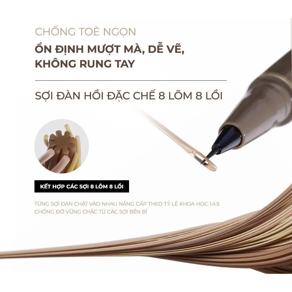 Bút kẻ mắt Judydoll Slim Liquid 0.4g (nhiều màu)
