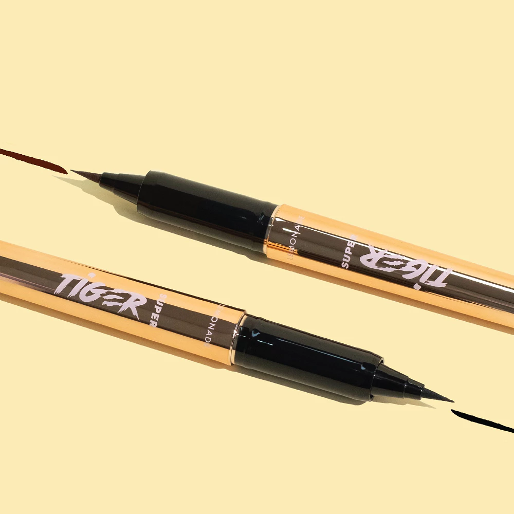 Bút kẻ mắt Lemonade Supertiger siêu mảnh- Black màu đen/Brown màu nâu 1g