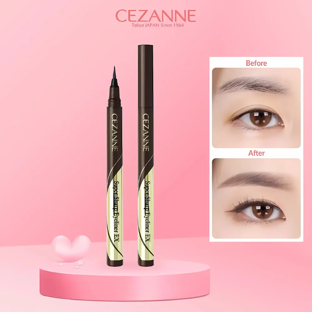 Bút kẻ mắt nước siêu mảnh Cezanne EX 0.48ml