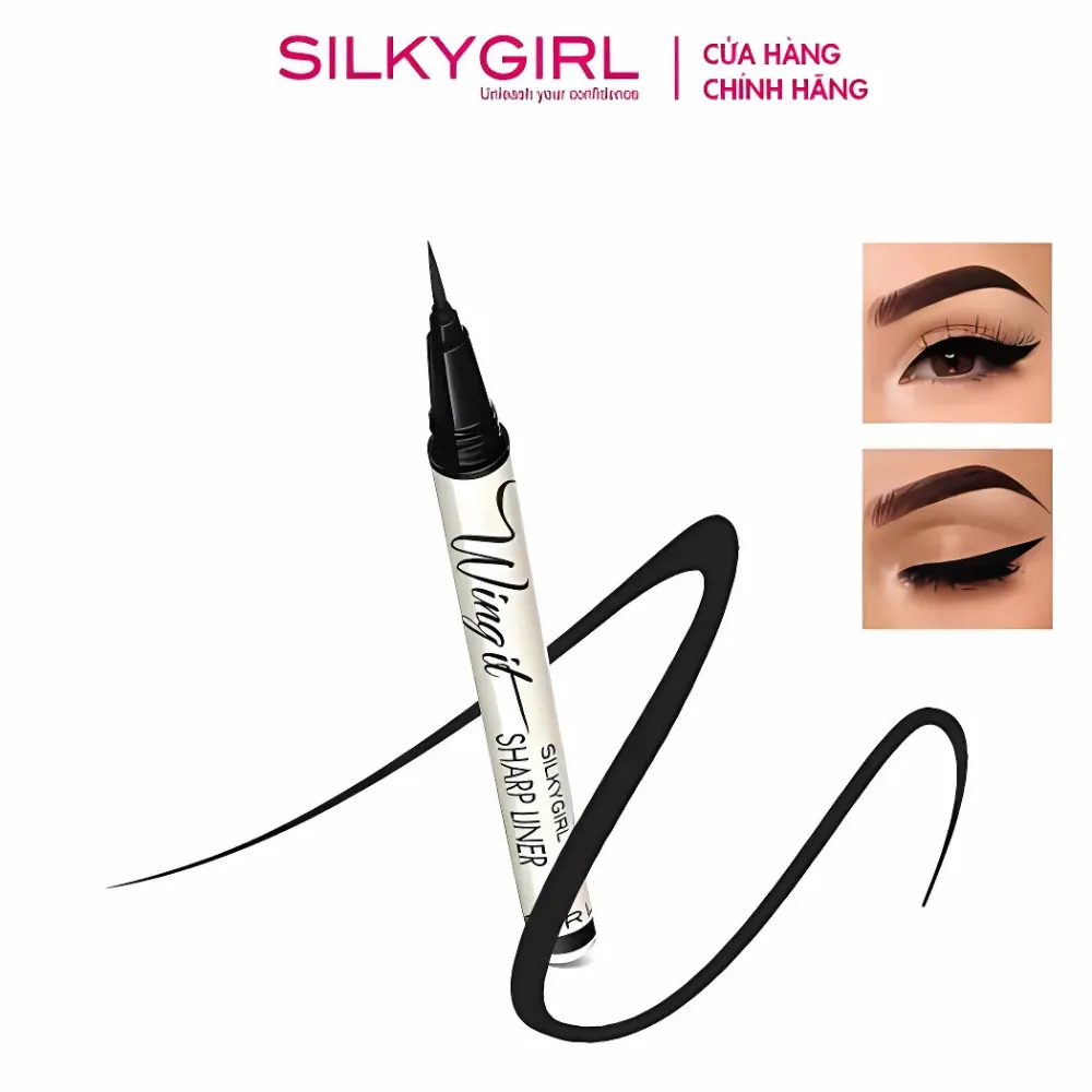 Bút kẻ mắt nước Silkygirl Wing It lâu trôi 0.5g