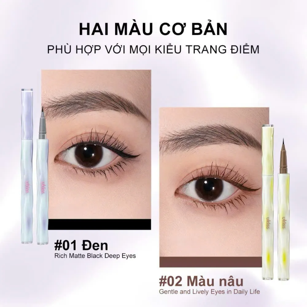 Bút kẻ mắt nước Ukiss Dream Brush 0.5ml (nhiều màu)