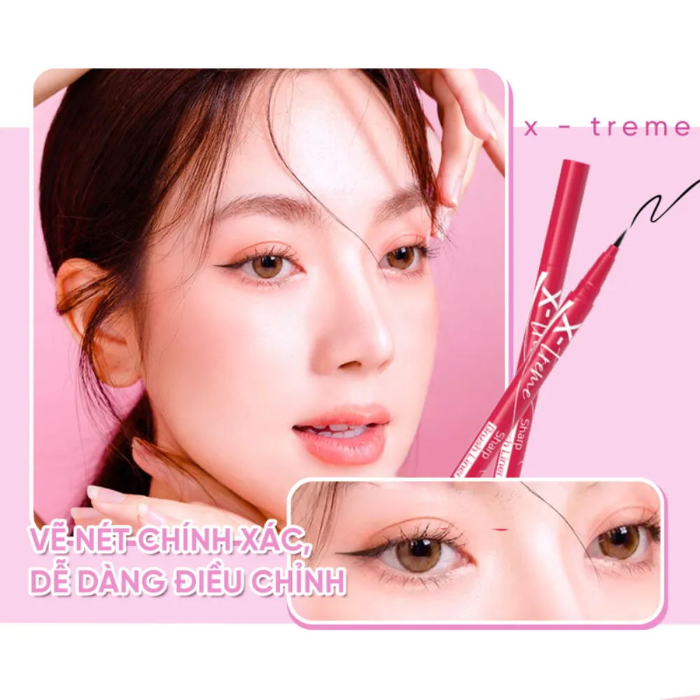 Bút kẻ mắt siêu mảnh Silkygirl X-Treme 0.5ml