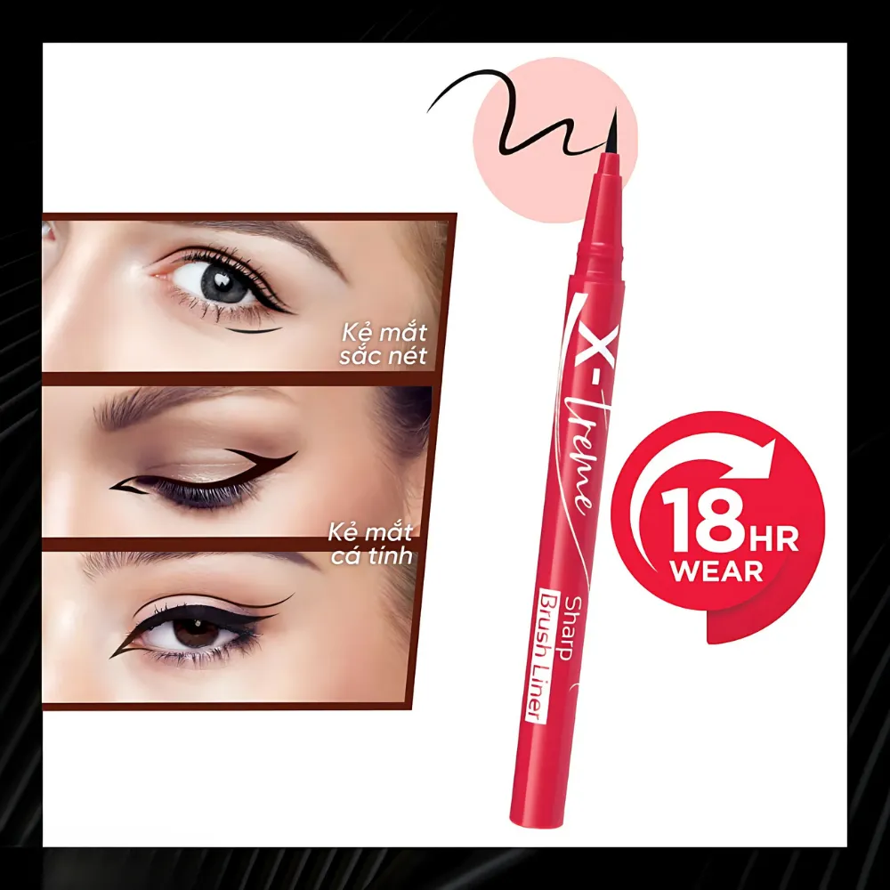 Bút kẻ mắt siêu mảnh Silkygirl X-Treme 0.5ml