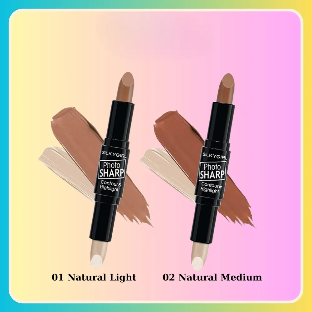 Bút tạo khối 2 đầu Silkygirl Photo Sharp 8g