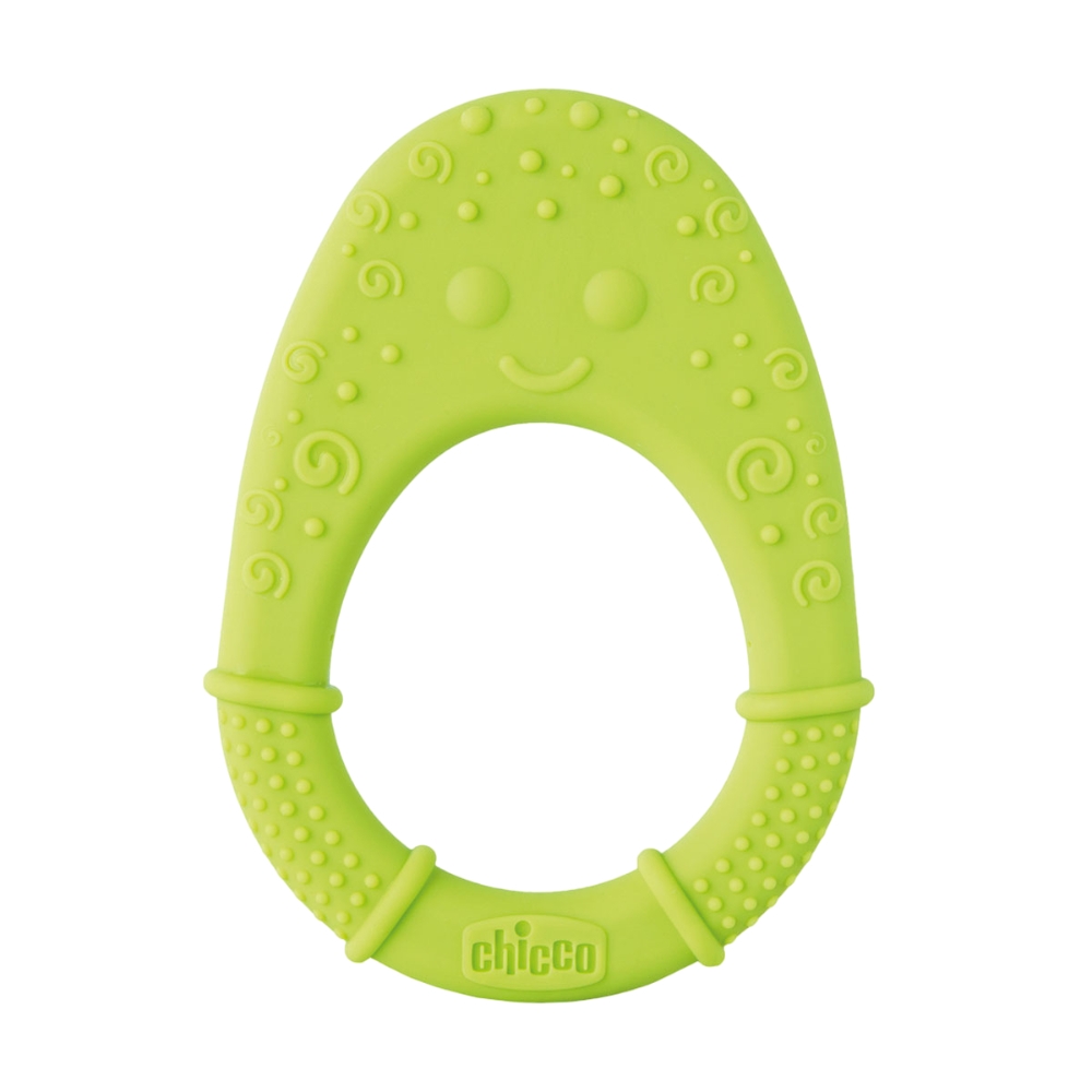 Cắn răng hình xương rồng/quả bơ silicone/vẹt Chicco