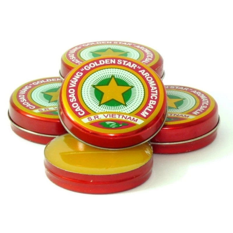 Cao Sao Vàng TW3 3g - Golden Star Balm - Dầu Cù Là - đánh bay nhức đầu, đau bụng, say tàu xe