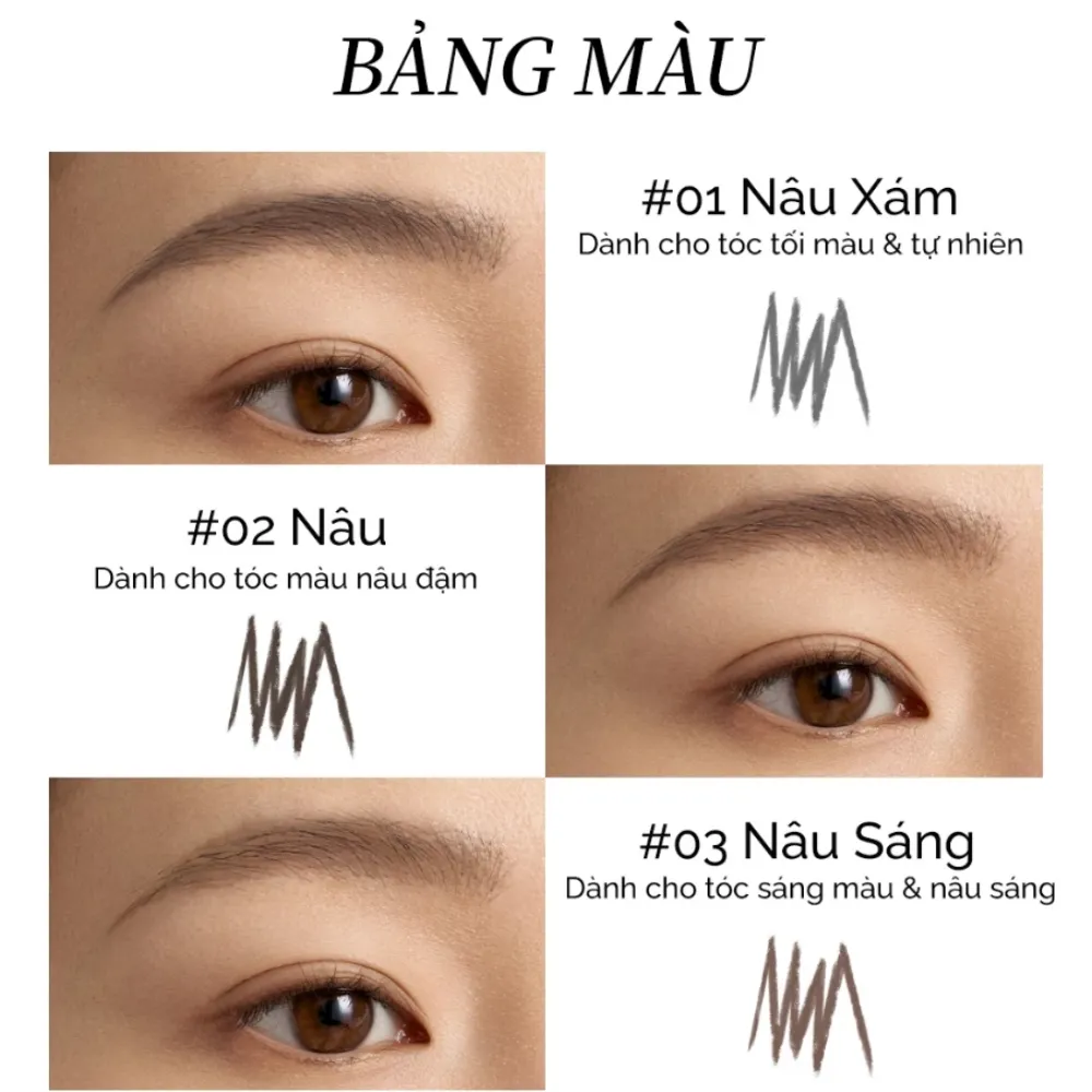 Chì kẻ mày Joocyee 300mg (nhiều màu)