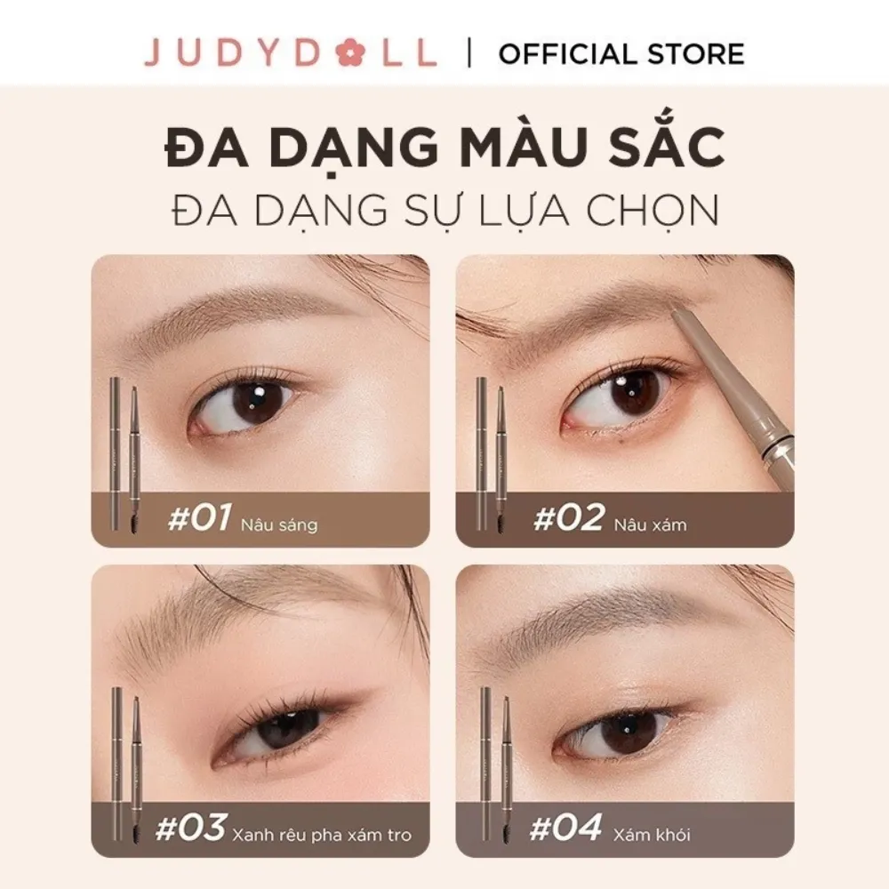 Chì kẻ mày Judydoll Eyebrow 0.15g (nhiều màu)