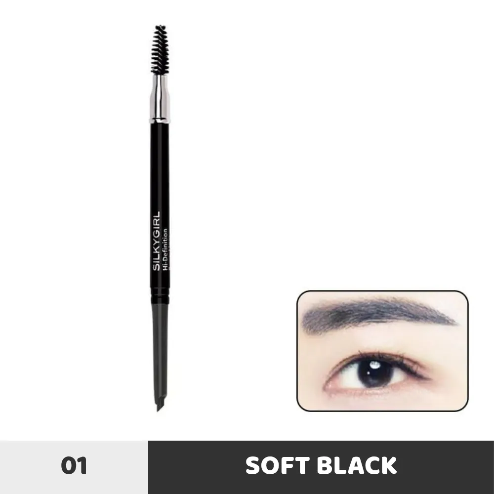 Chì kẻ mày Silkygirl 2 đầu 0.35g