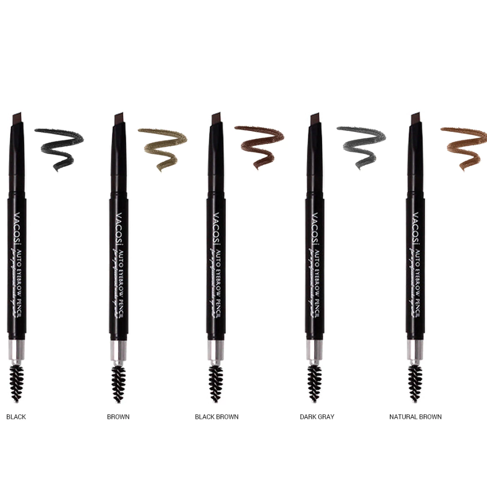 Chì mày Vacosi định hình đa năng - 01 đen/02 nâu xám/03 nâu đen/04 xám đậm/05 nâu tự nhiên 5ml