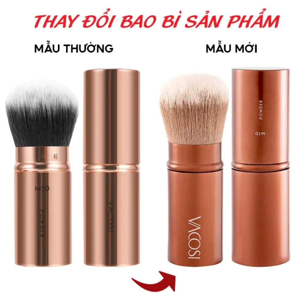 Cọ phủ Vacosi bỏ túi M10/M05/M21