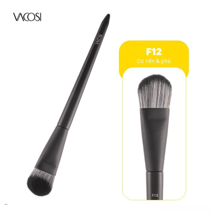 Cọ Vacosi bảng F nền/phủ/che khuyết điểm/tạo khối