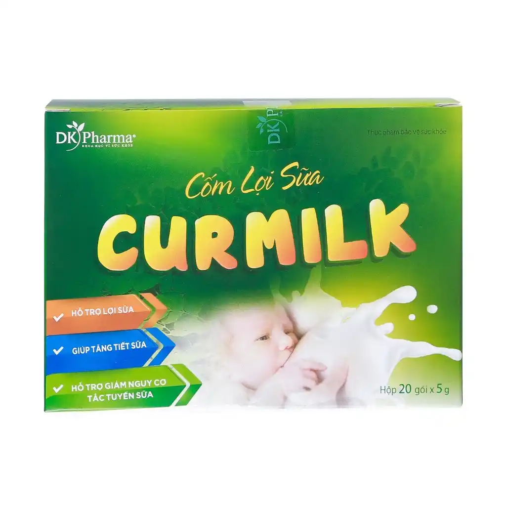 Cốm lợi sữa Curmilk 20 gói