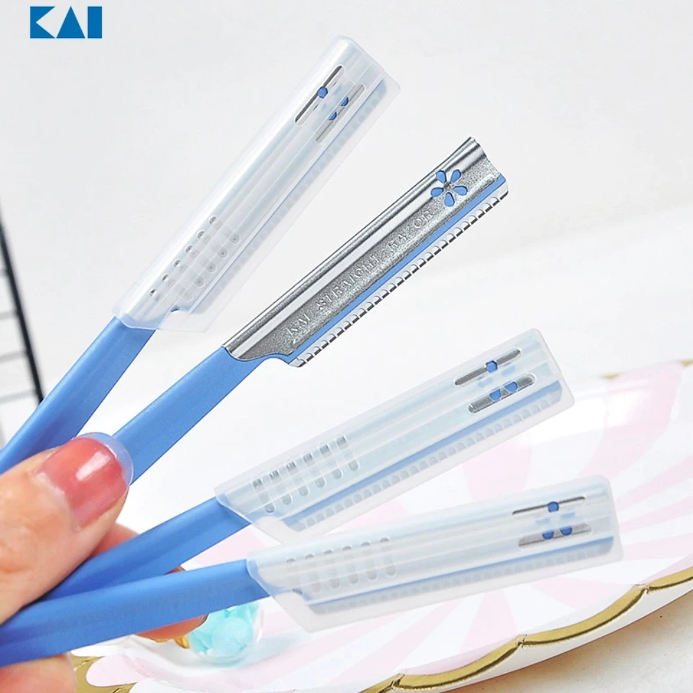 Dao cạo chân mày KAI Face Eyebrow Razor 1 cây/set 5 cây
