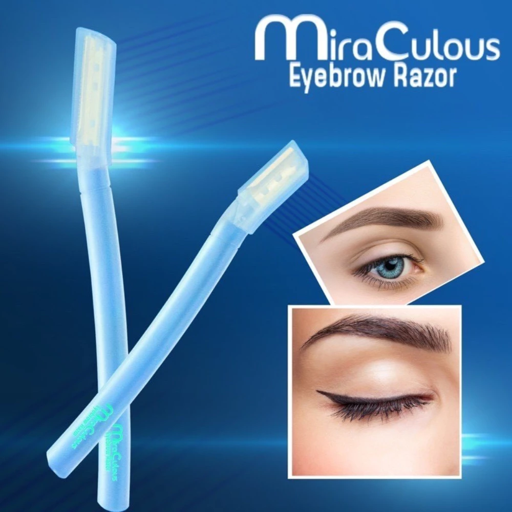 Dao cạo chân mày MiraCulous 2 cây/bộ