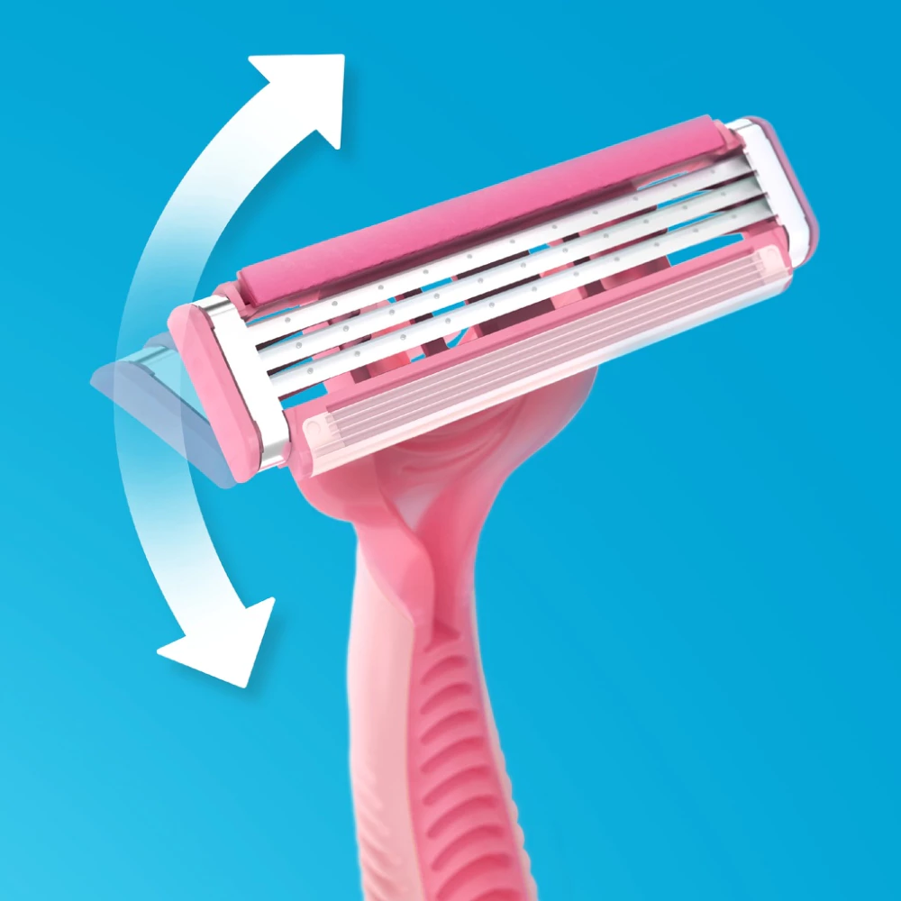 Dao cạo nữ Gillette Simply Venus Basic 3 lưỡi (vỉ 2 cây)