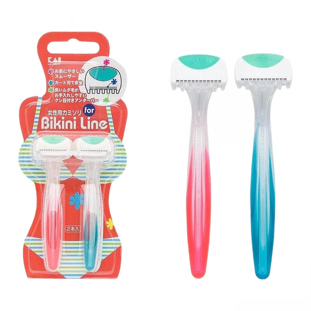 Dao cạo vùng bikini KAI (vỉ 2 cây)