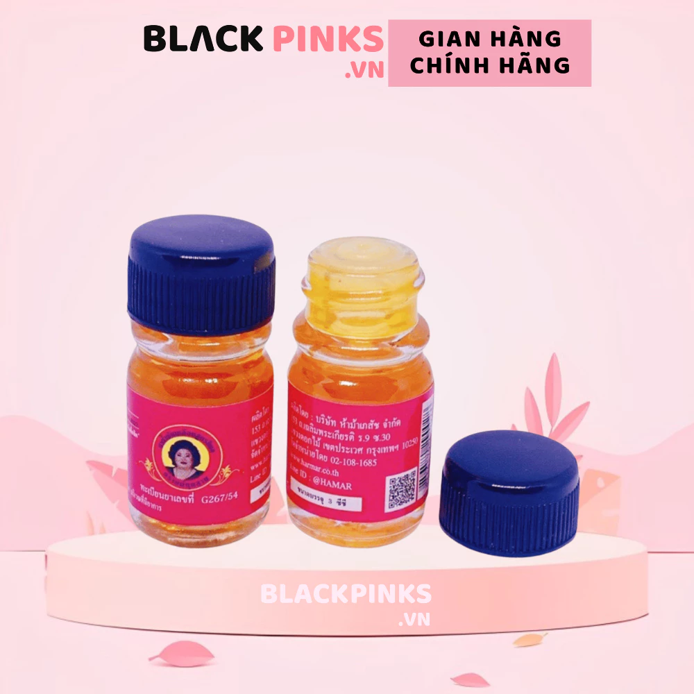 Dầu Bà Mập Vàng Thái Lan 3ml (nhiều màu)