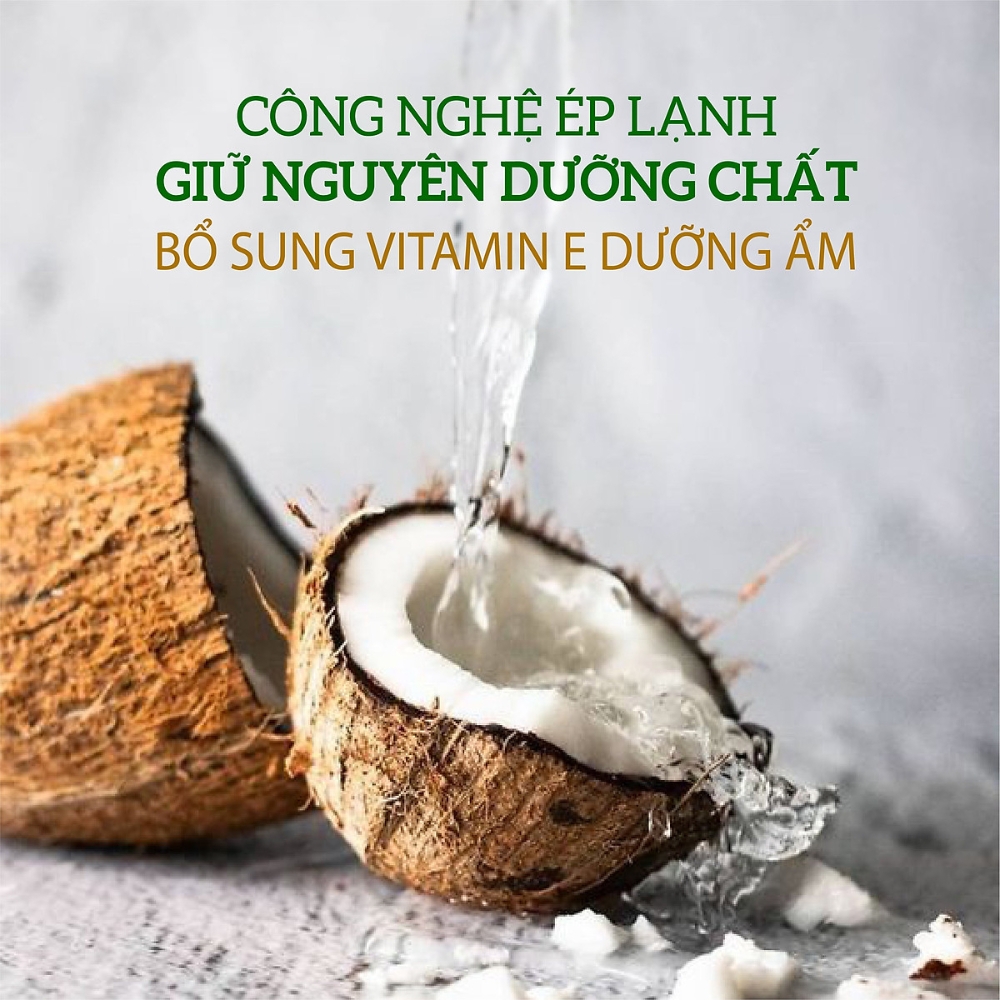 Dầu dừa Milaganics ép lạnh tinh khiết 100ml /250ml