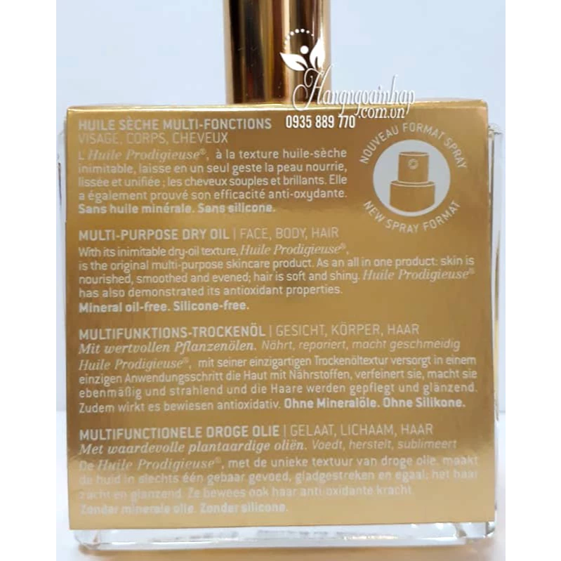 Dầu dưỡng khô Nuxe đa năng có nhũ 50ml/100ml