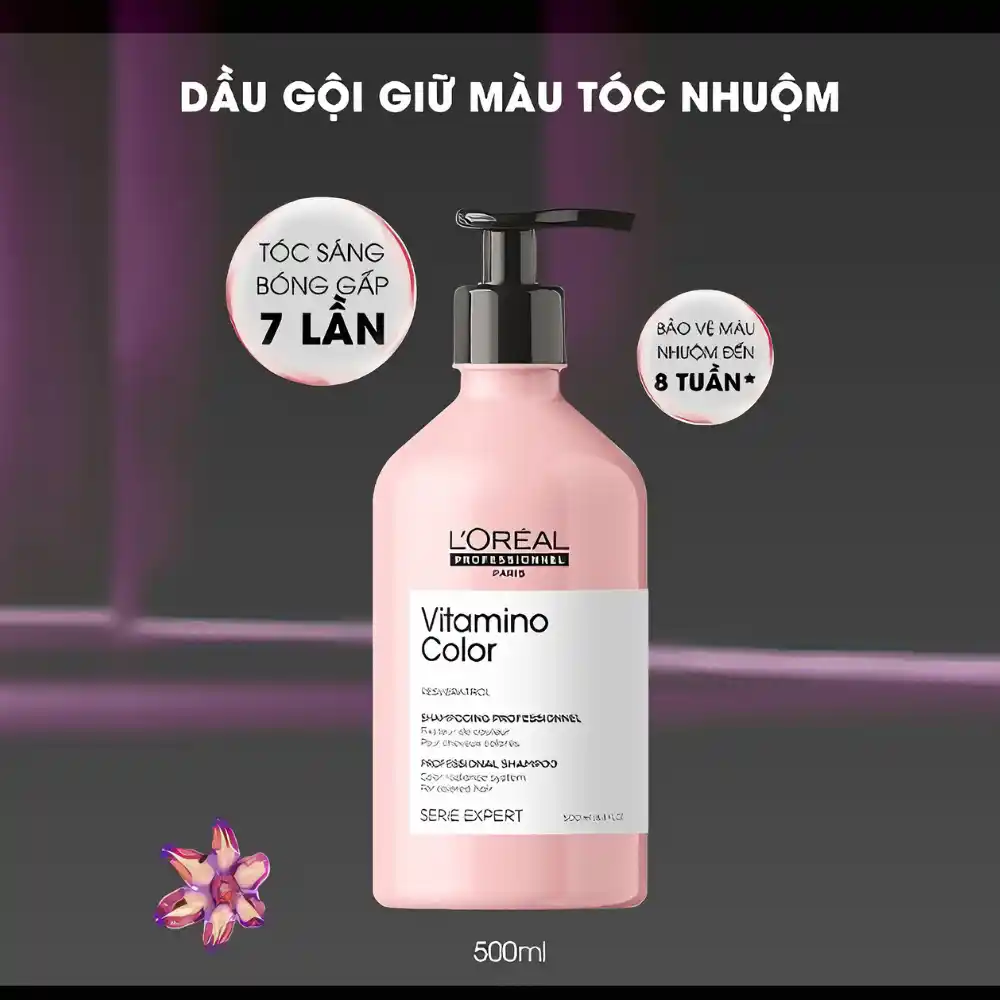 Dầu gội L'Oréal Professionnel bền màu tóc nhuộm 300ml/500ml