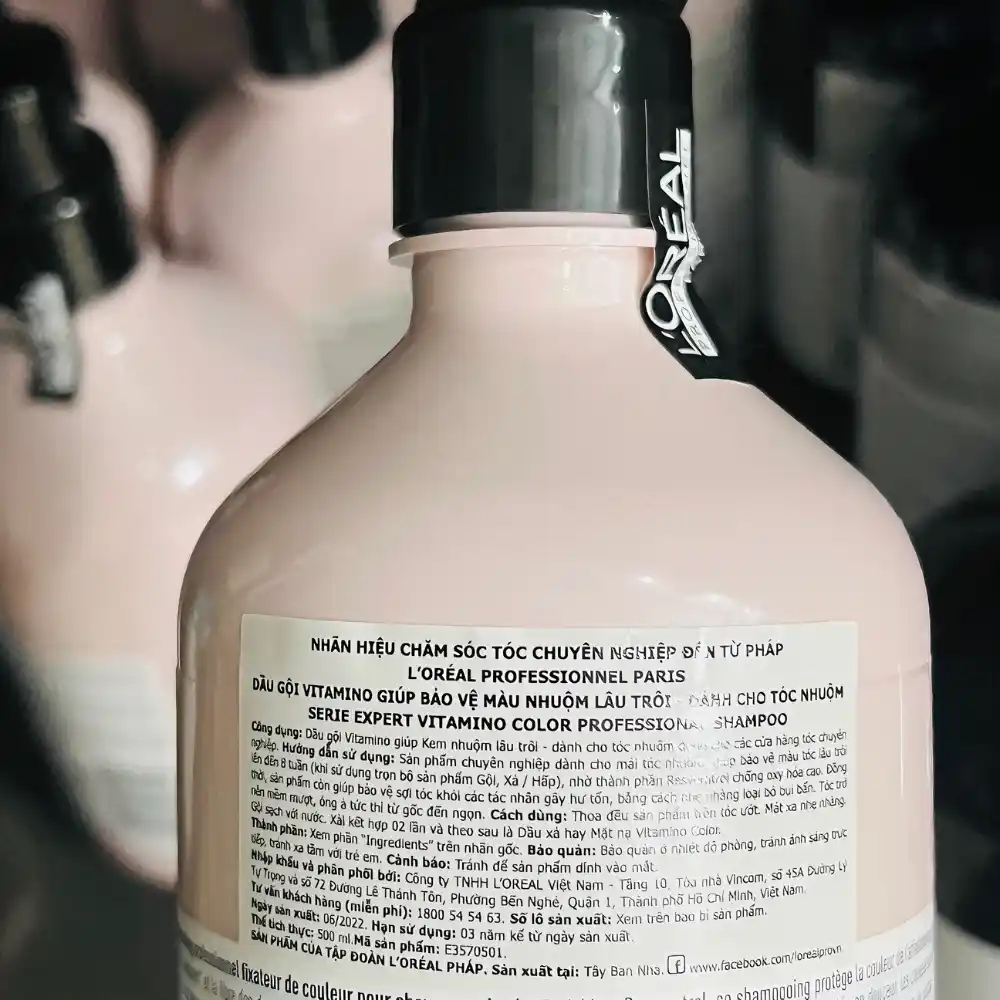 Dầu gội L'Oréal Professionnel bền màu tóc nhuộm 300ml/500ml